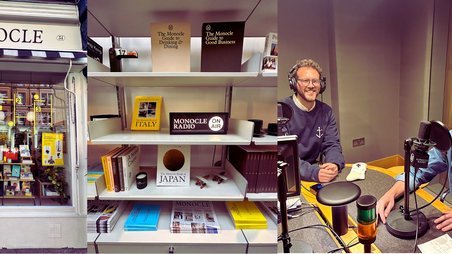 ON AIR WITH MONOCLE RADIO
