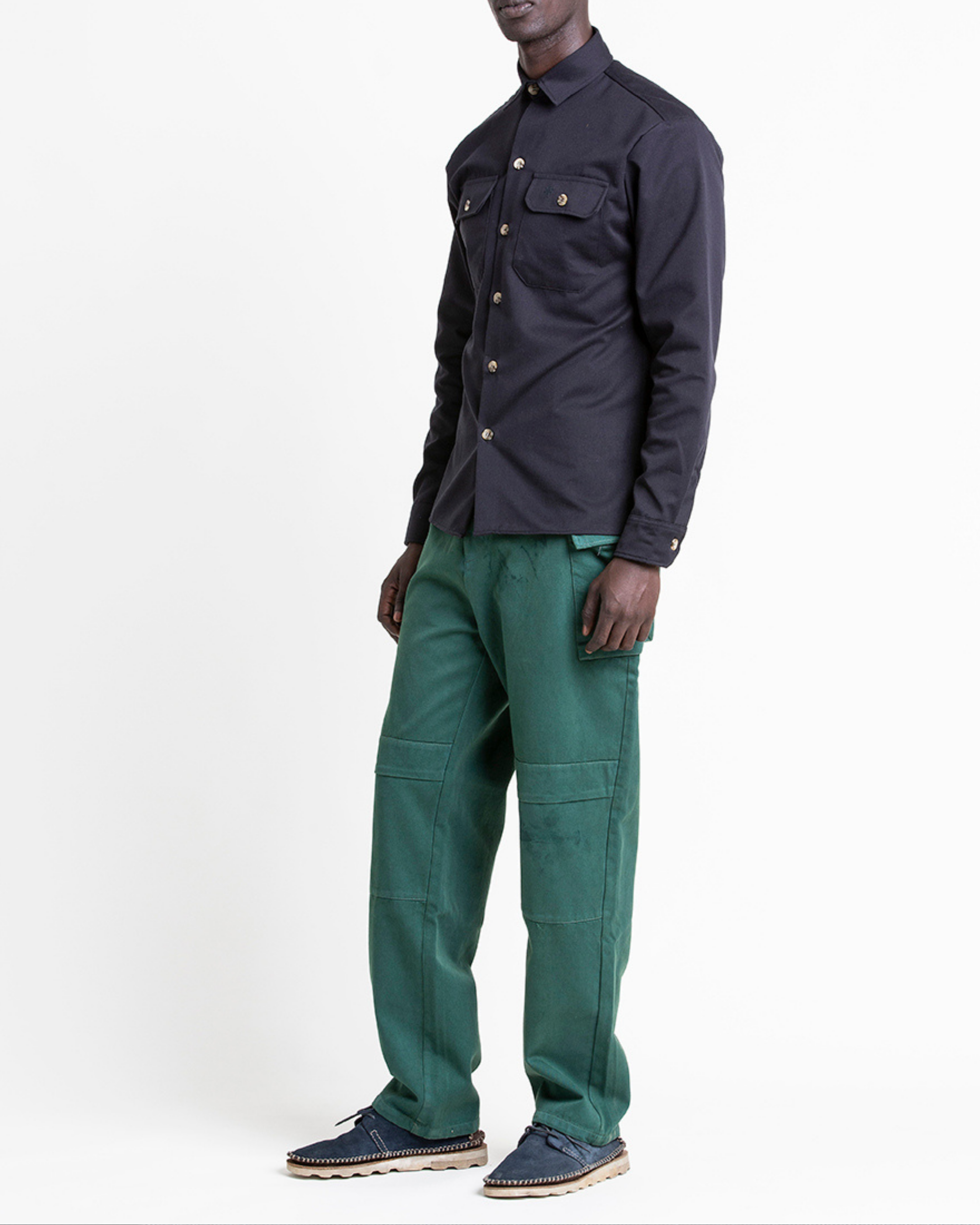The FIELD Shirt in Black Beauty
