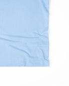 Cotton Long Sleeve Pique Tee Della Robia Blue
