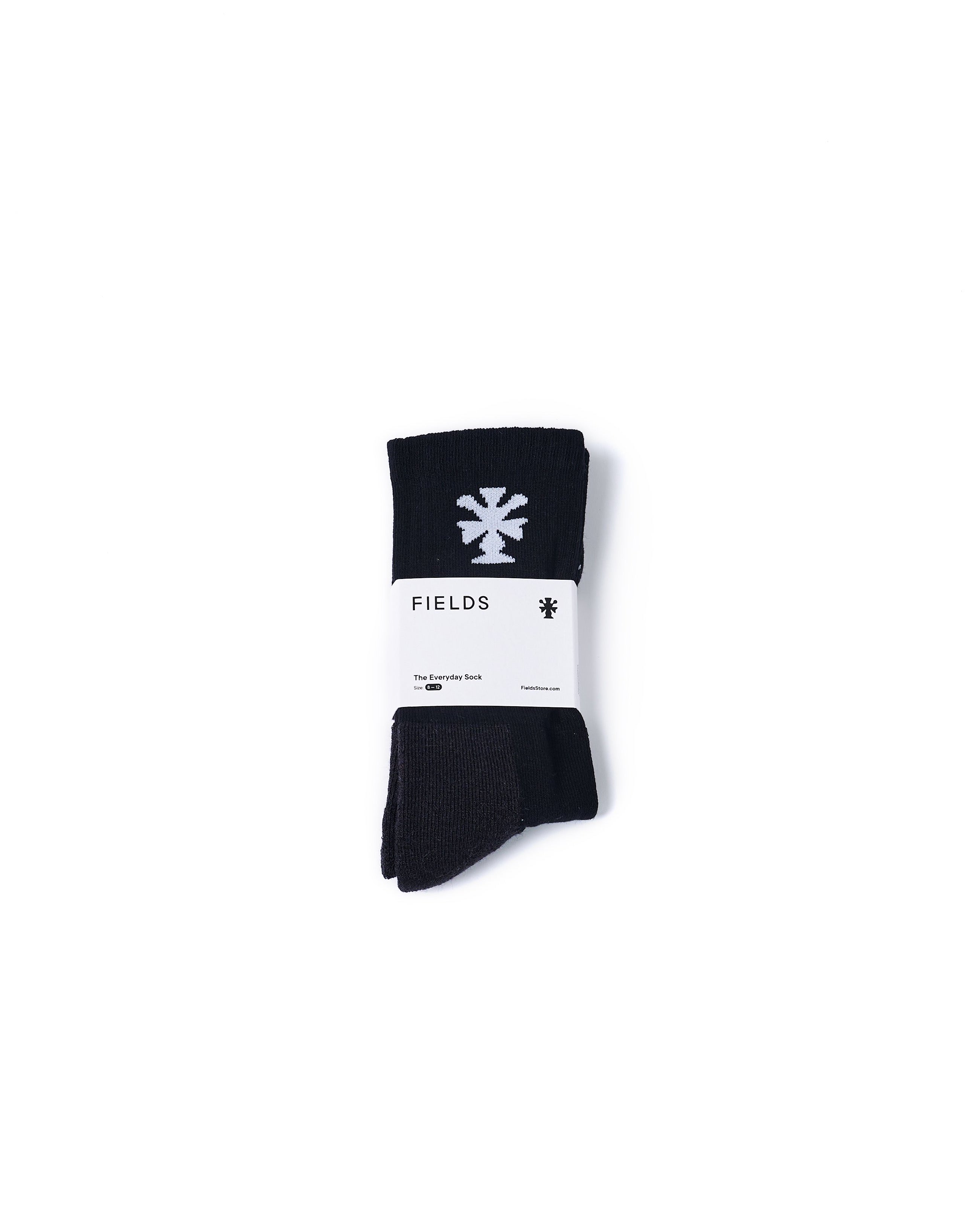 The Everyday Sock in Black Beauty