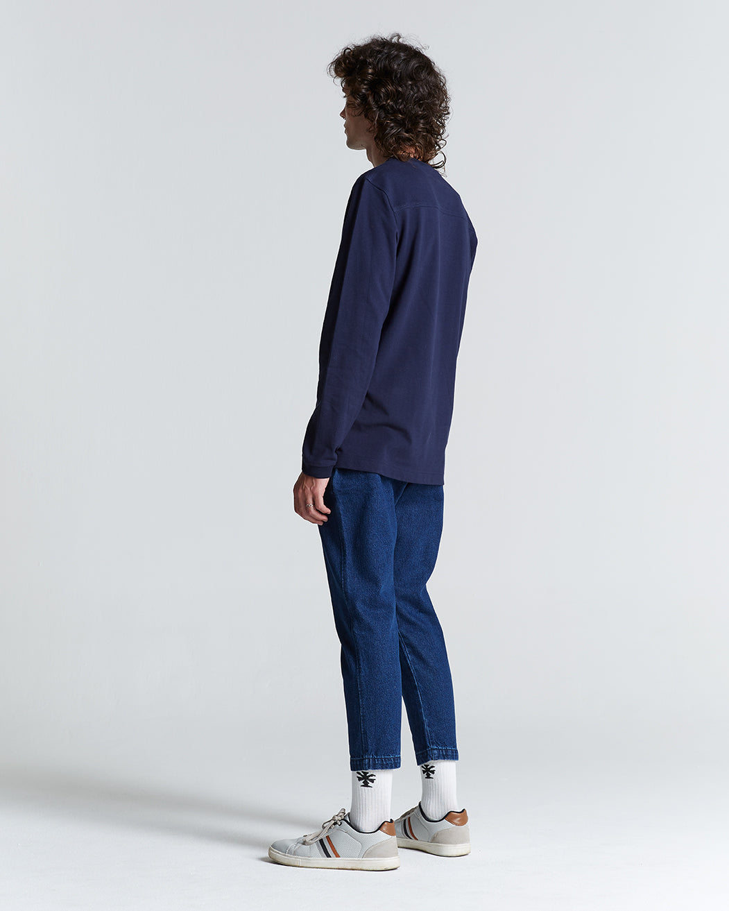 The Long Sleeve Cotton Pique