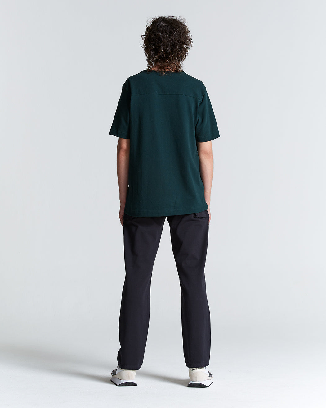 Cotton Pique Tee in Pine Grove