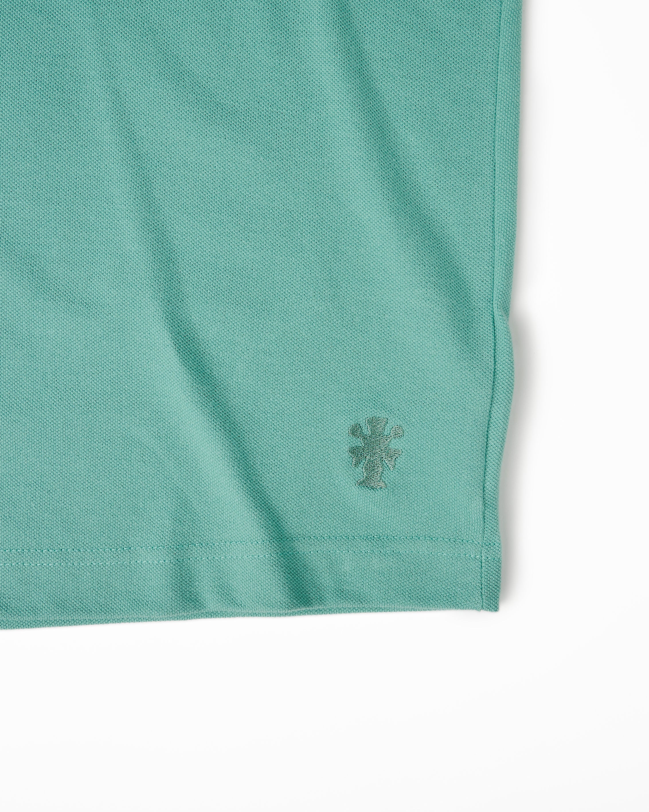 Long Sleeve Pique Tee in Feldspar