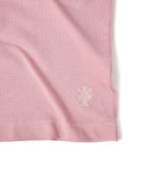 Long Sleeve Pique Tee in Dusty Pink