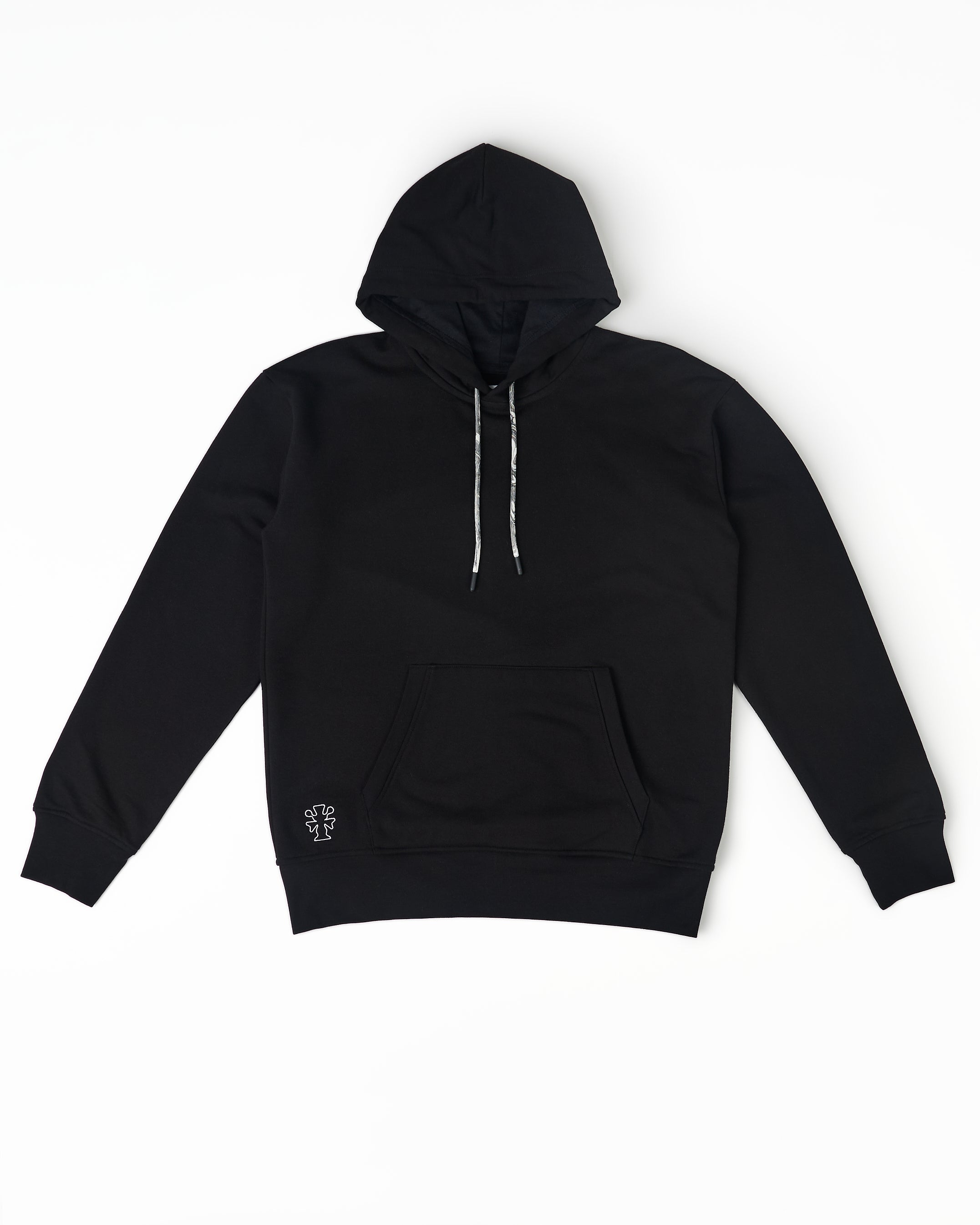 Field Hoodie in Cotton Black Beauty