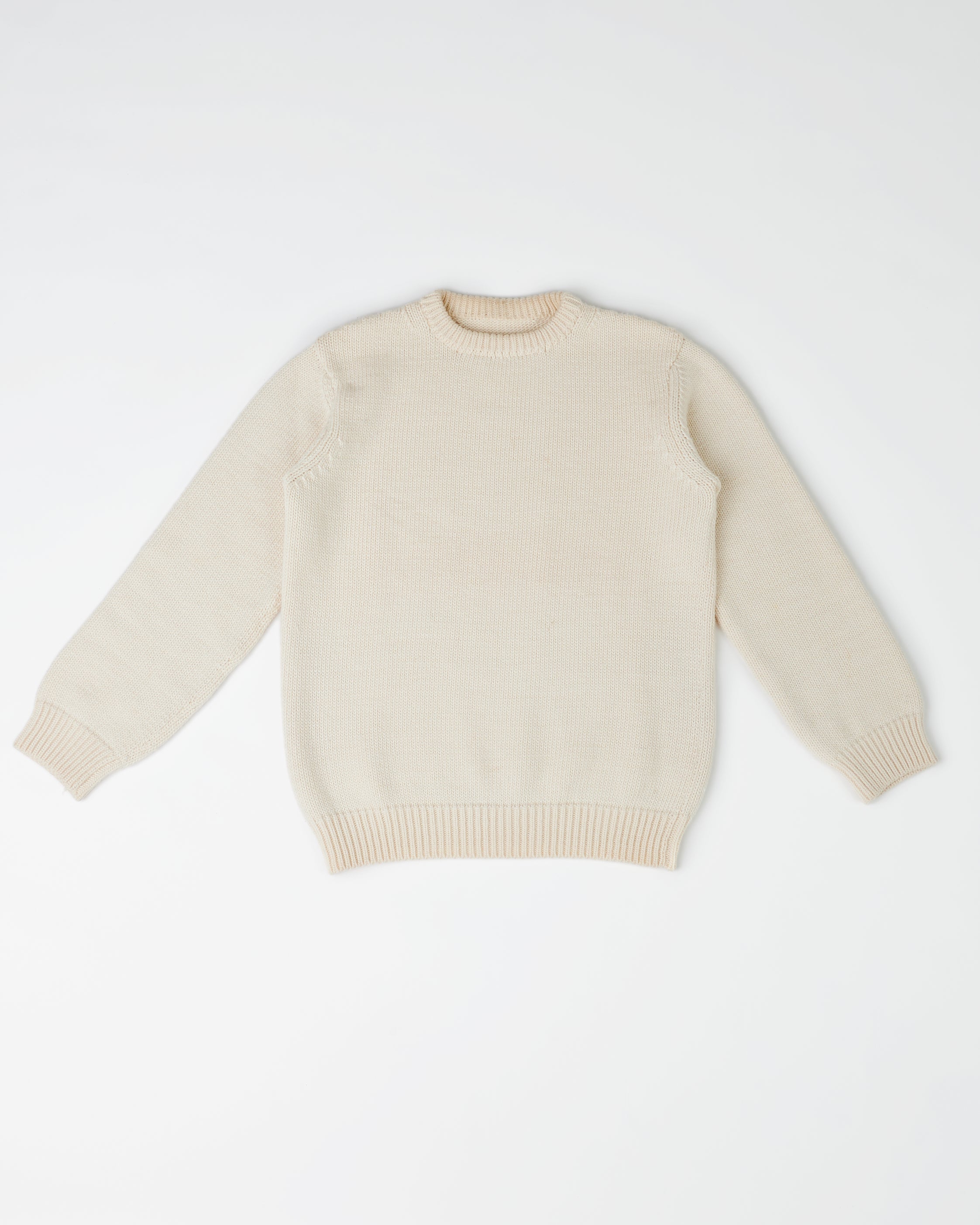 The 1kg Wool & Linen Sweater in Ecru