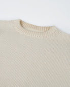 The 1kg Wool & Linen Sweater in Ecru