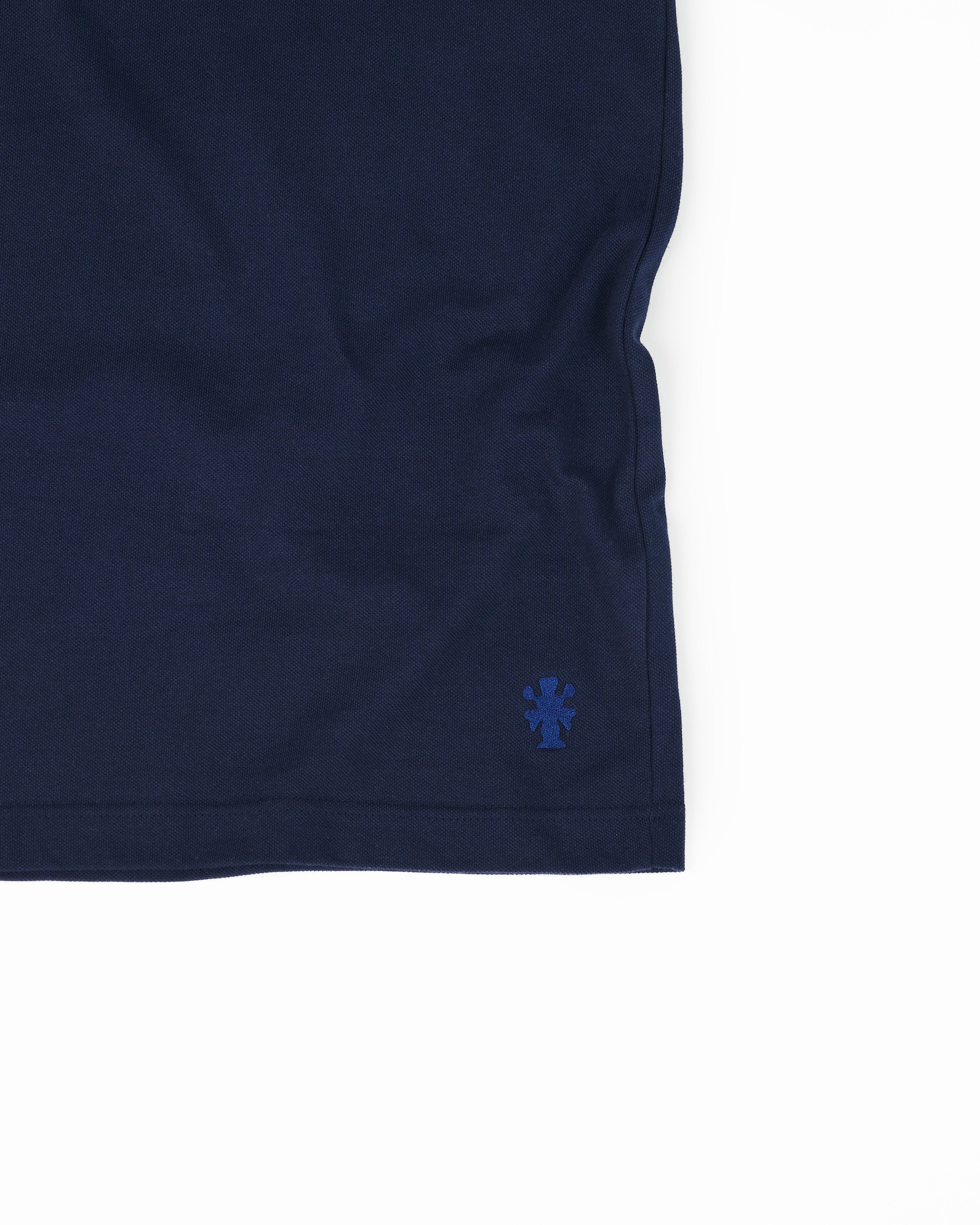 The Cotton Pique Tee in Navy Blazer