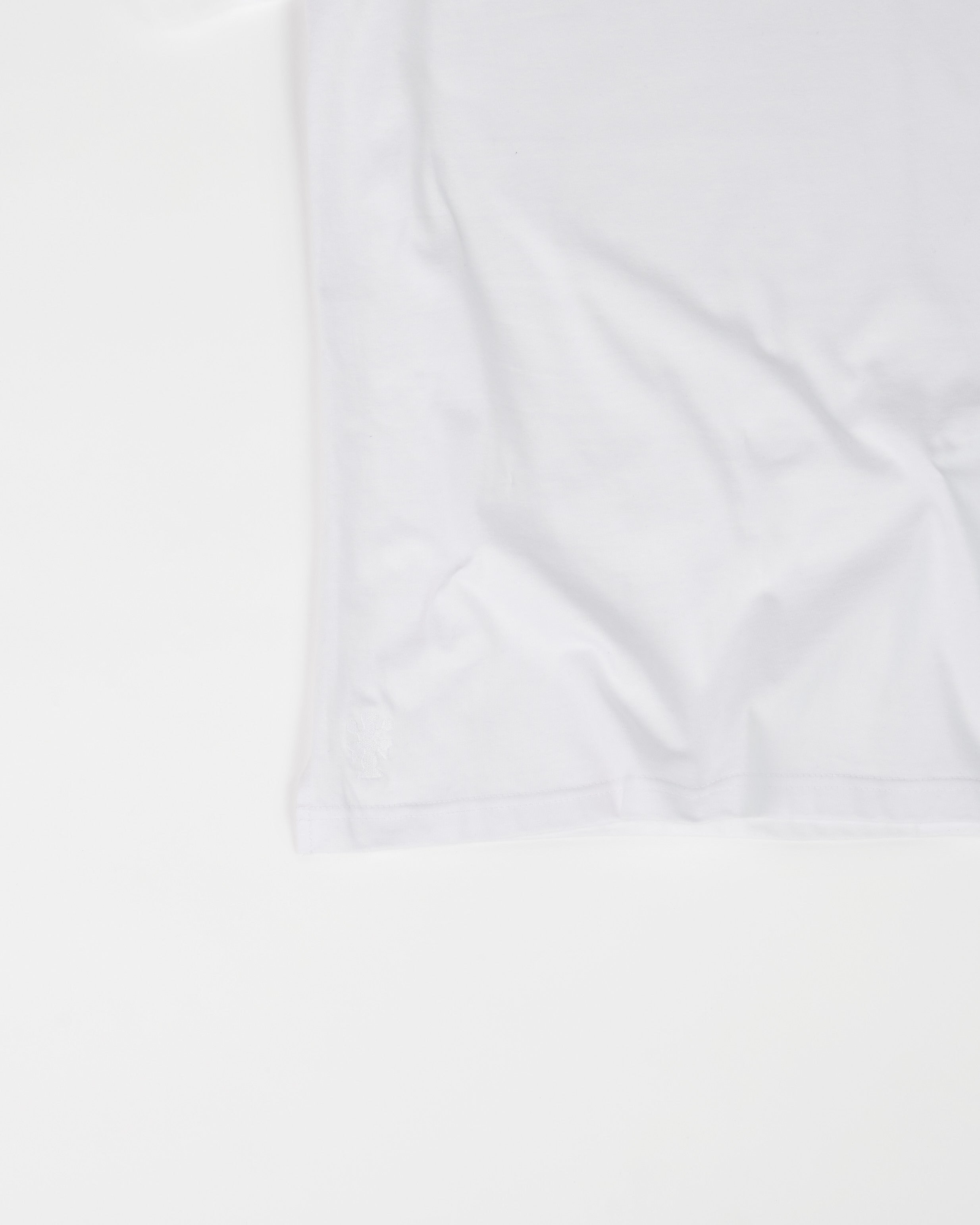 The Cotton Box Tee in Brilliant White