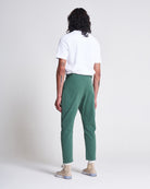 Weekend Trousers in Cotton Herringbone Myrtle