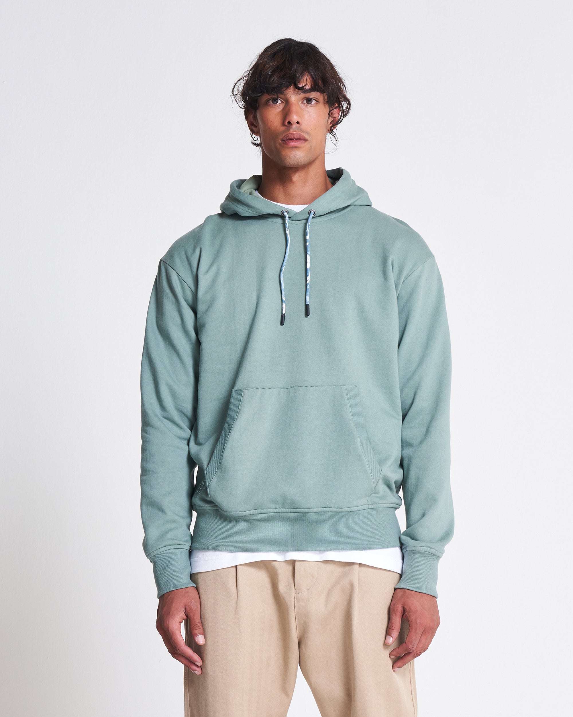Field Hoodie in Cotton Sea Spray