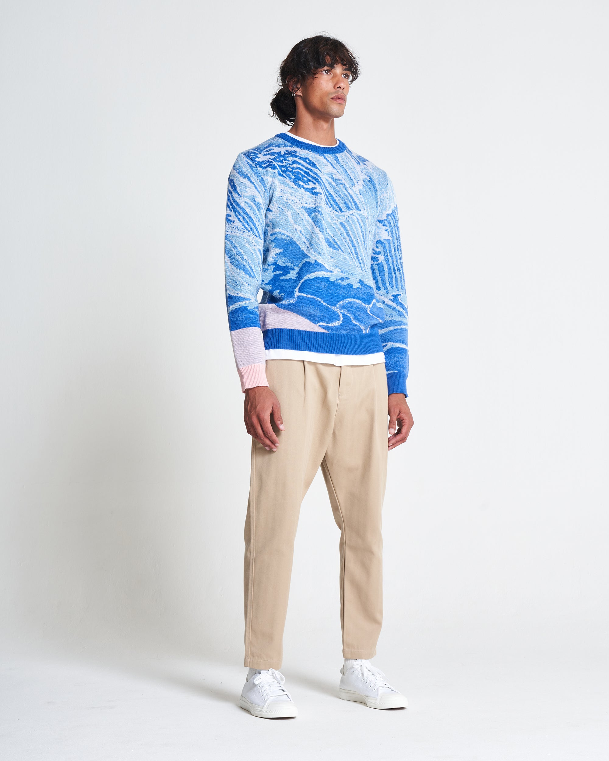 FIELDS x Shakil Solanki Sweater in Wool & Mohair