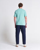 Short Sleeve Pique Tee in Feldspar