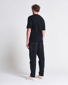 Knitted Tee in Black Beauty