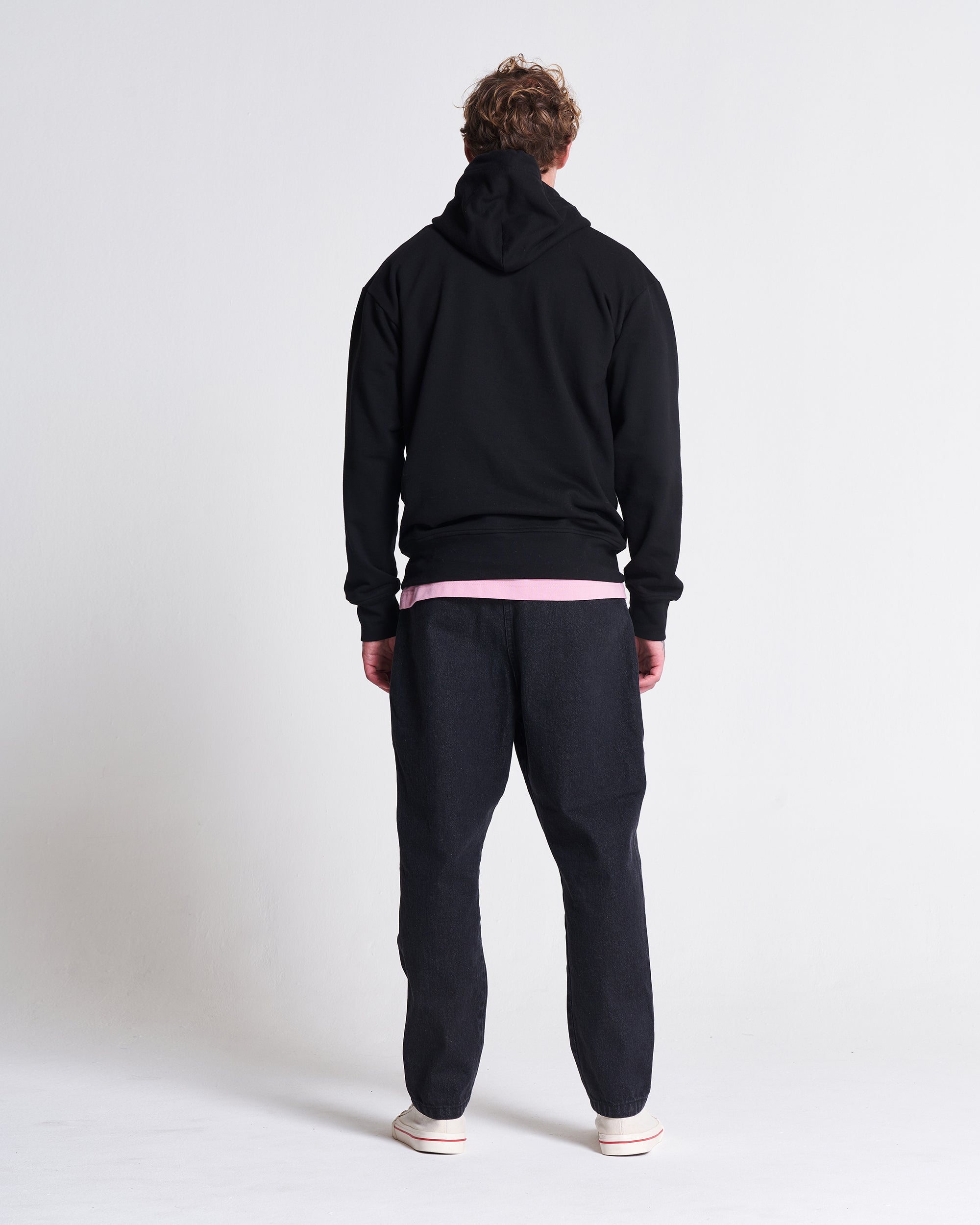 Field Hoodie in Cotton Black Beauty