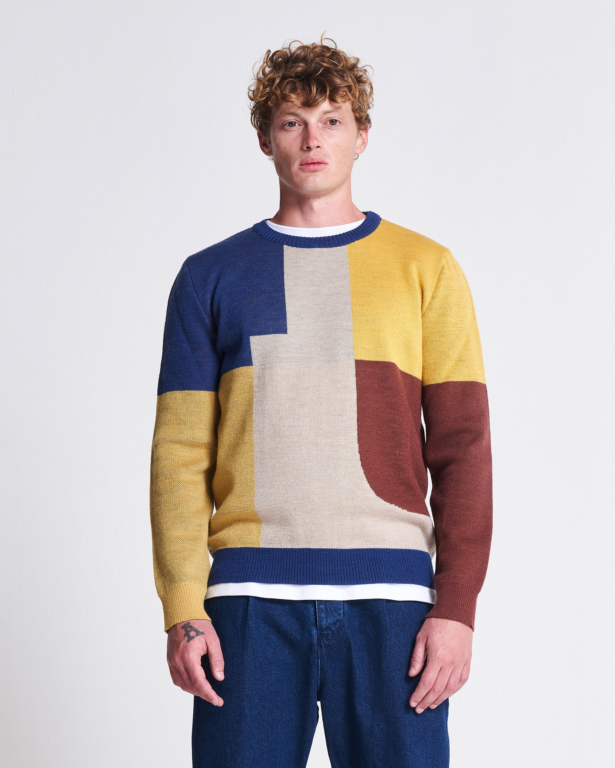 FIELDS x Hugh Bryne Sweater in Wool & Mohair