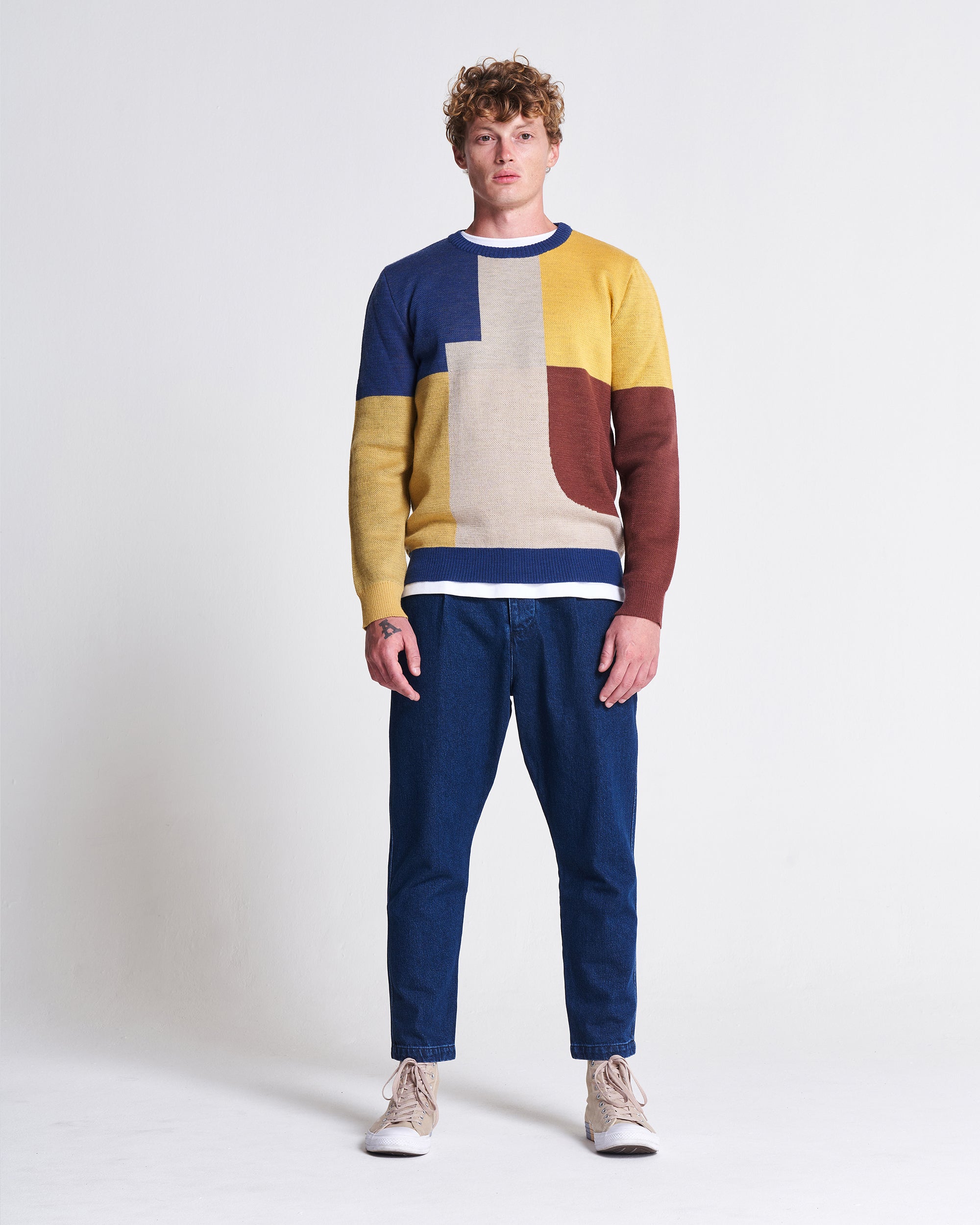 FIELDS x Hugh Bryne Sweater in Wool & Mohair