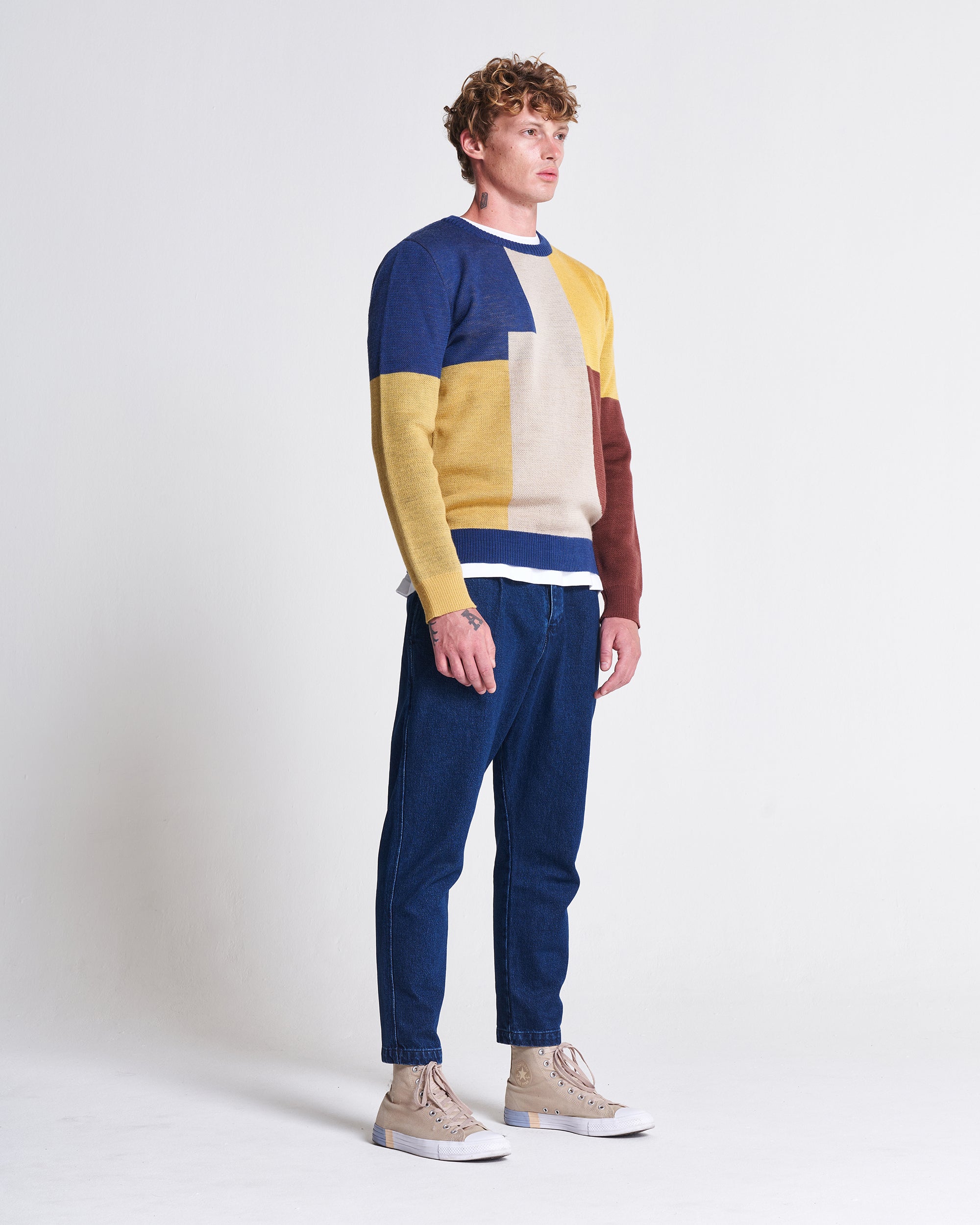 FIELDS x Hugh Bryne Sweater in Wool & Mohair