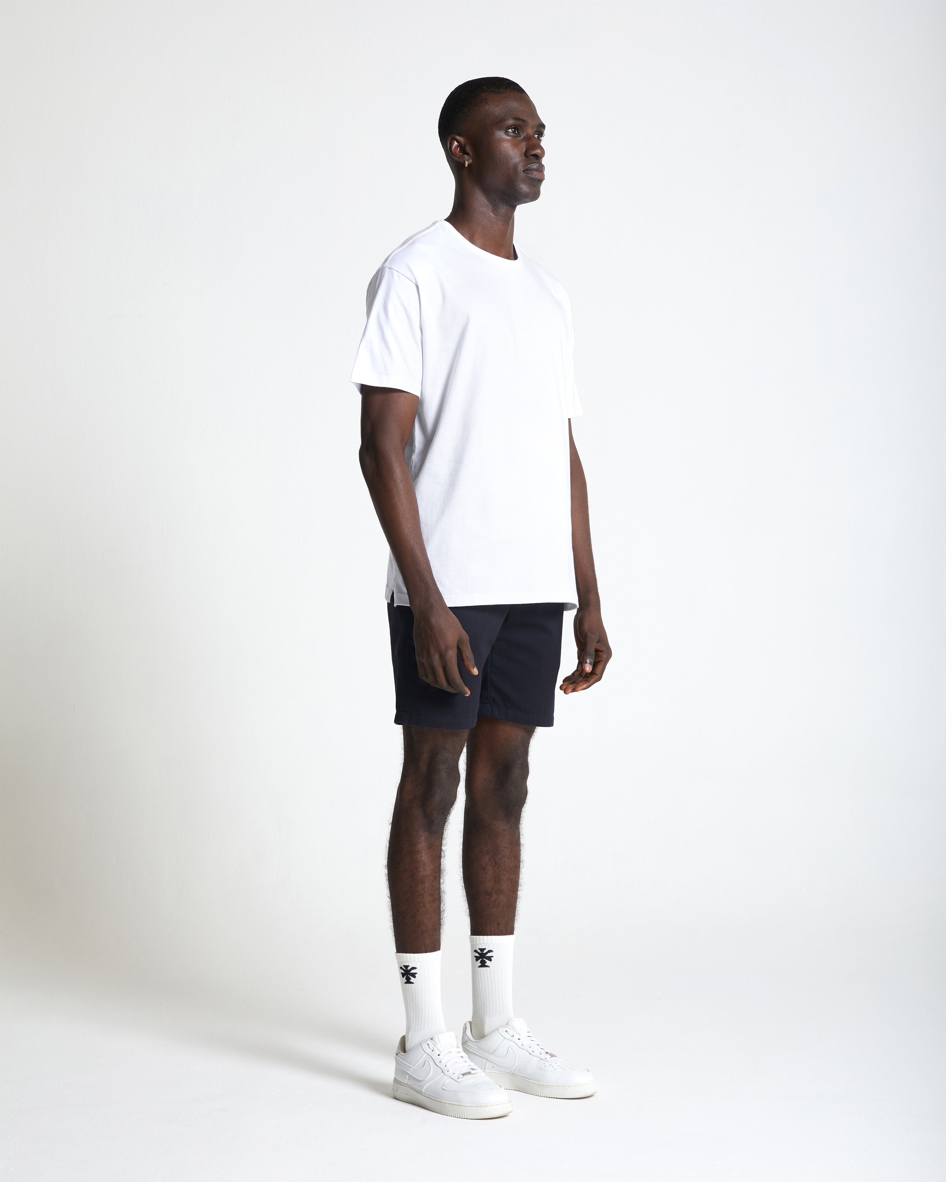 The Cotton Box Tee in Brilliant White