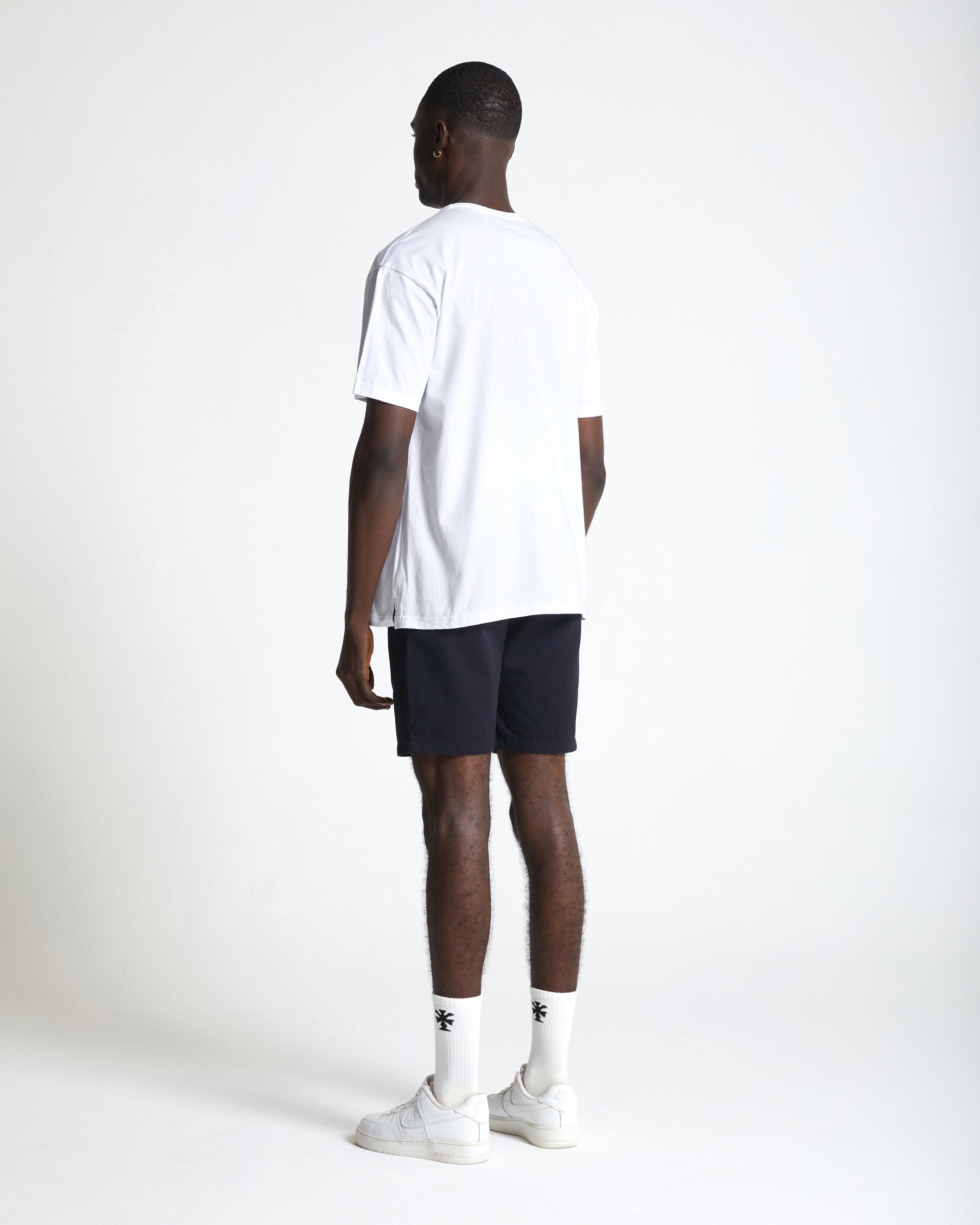 The Cotton Box Tee in Brilliant White