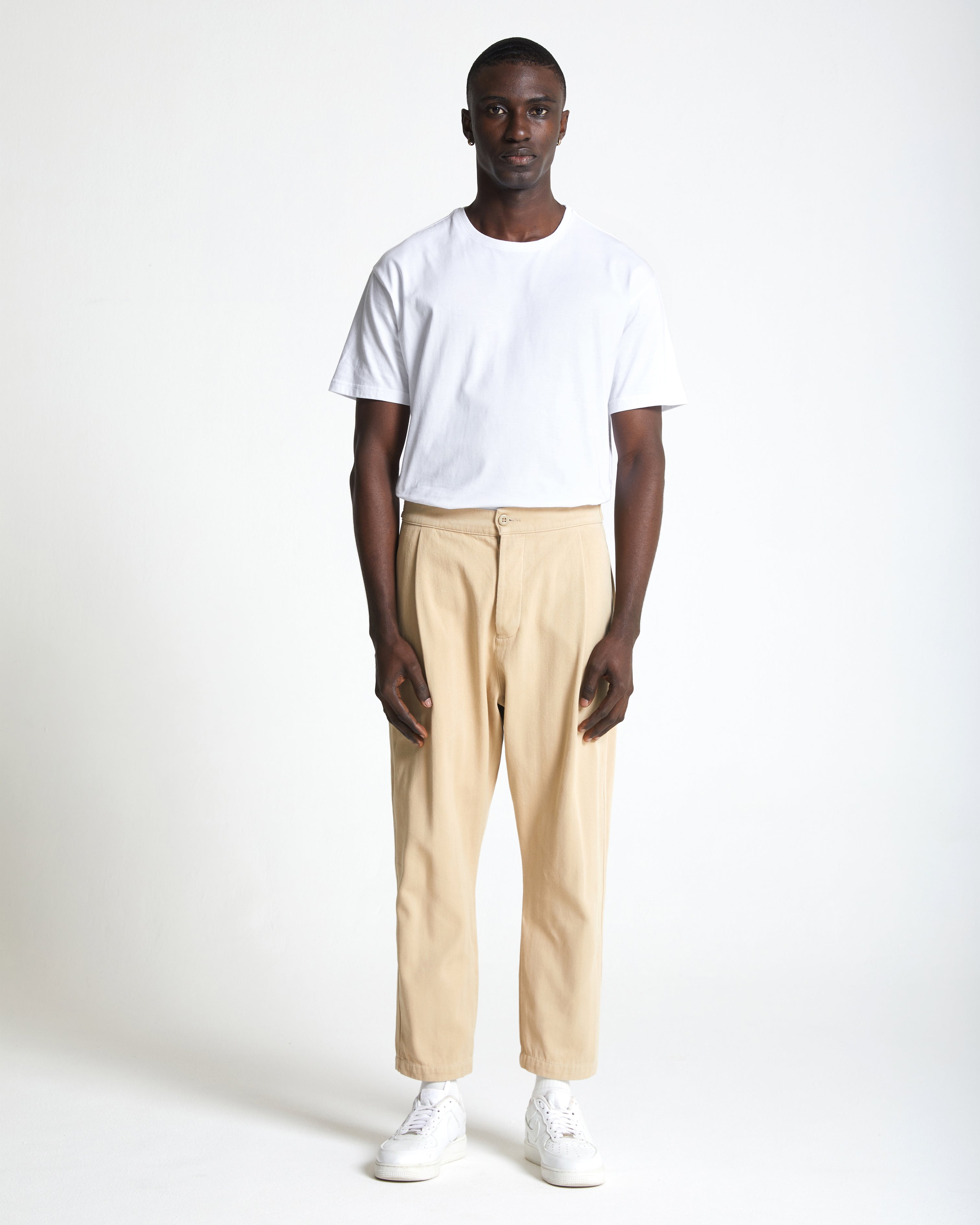 The Cotton Weekend Trouser in Incense