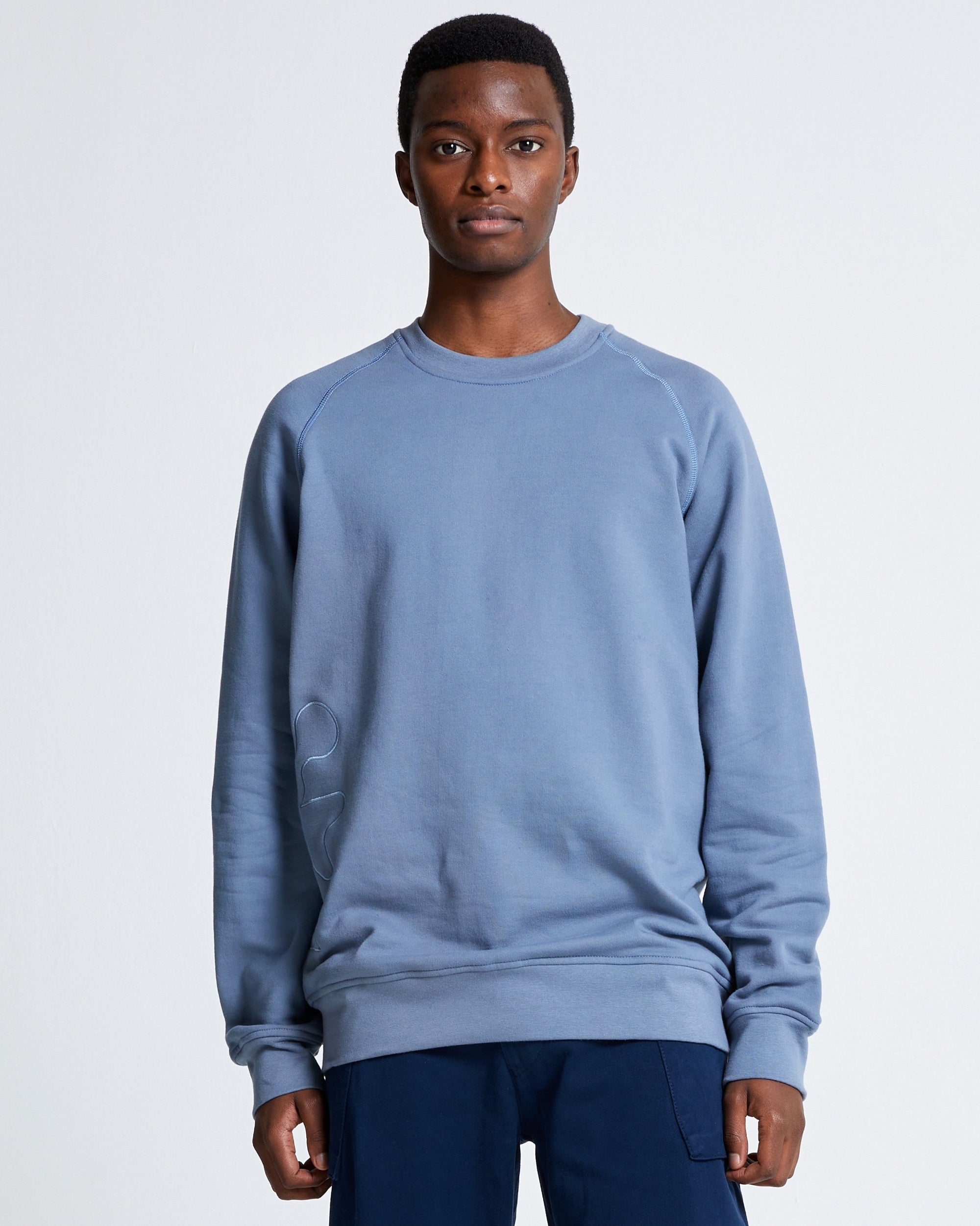 Simple Sweater in Folkstone grey