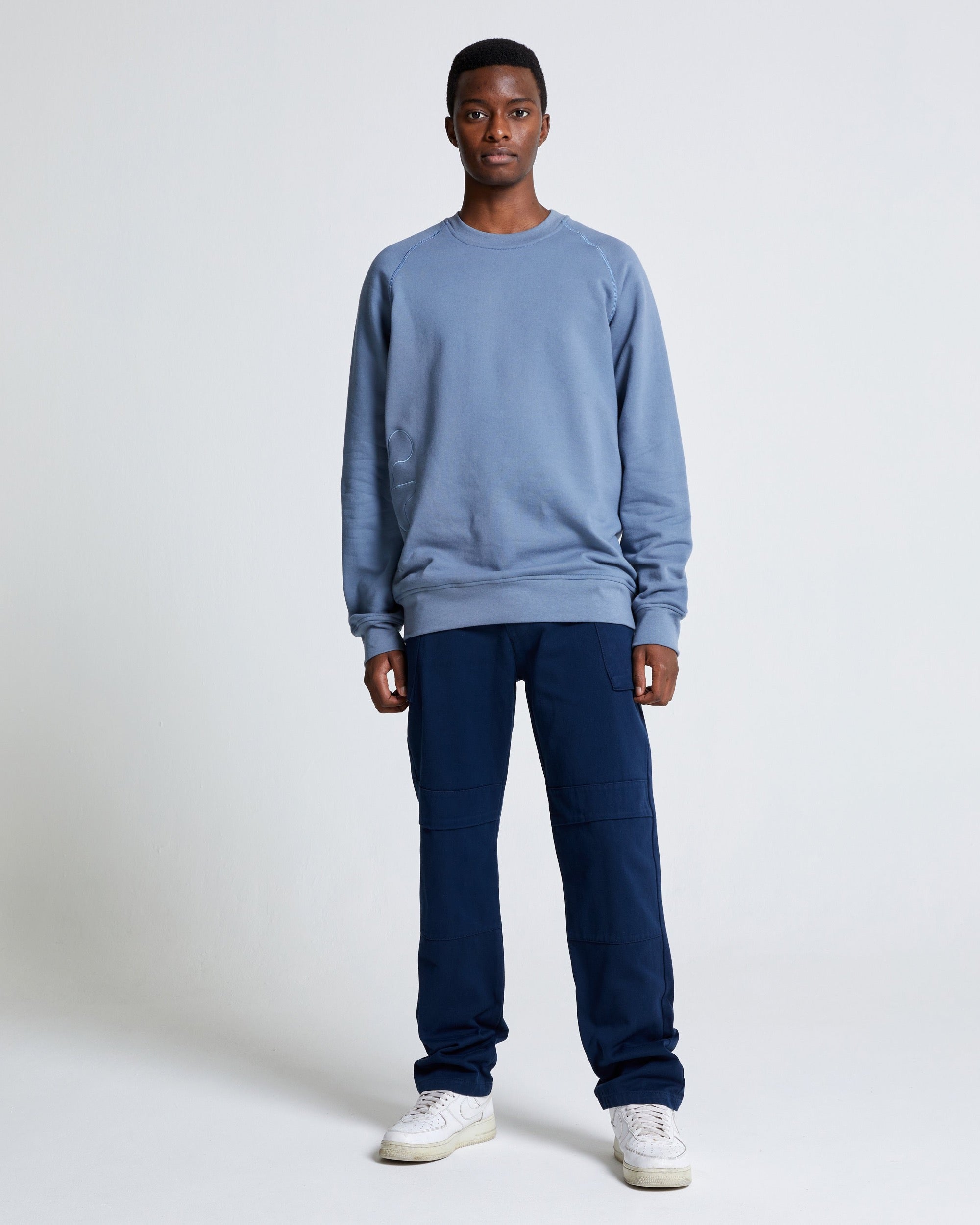 Simple Sweater in Folkstone grey