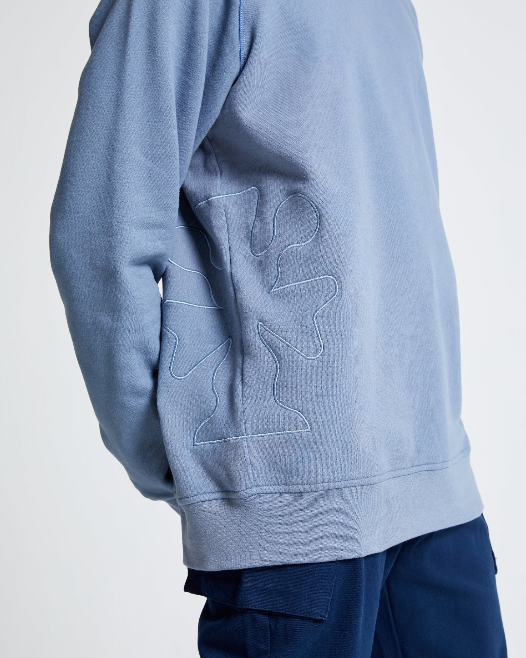 Simple Sweater in Folkstone grey