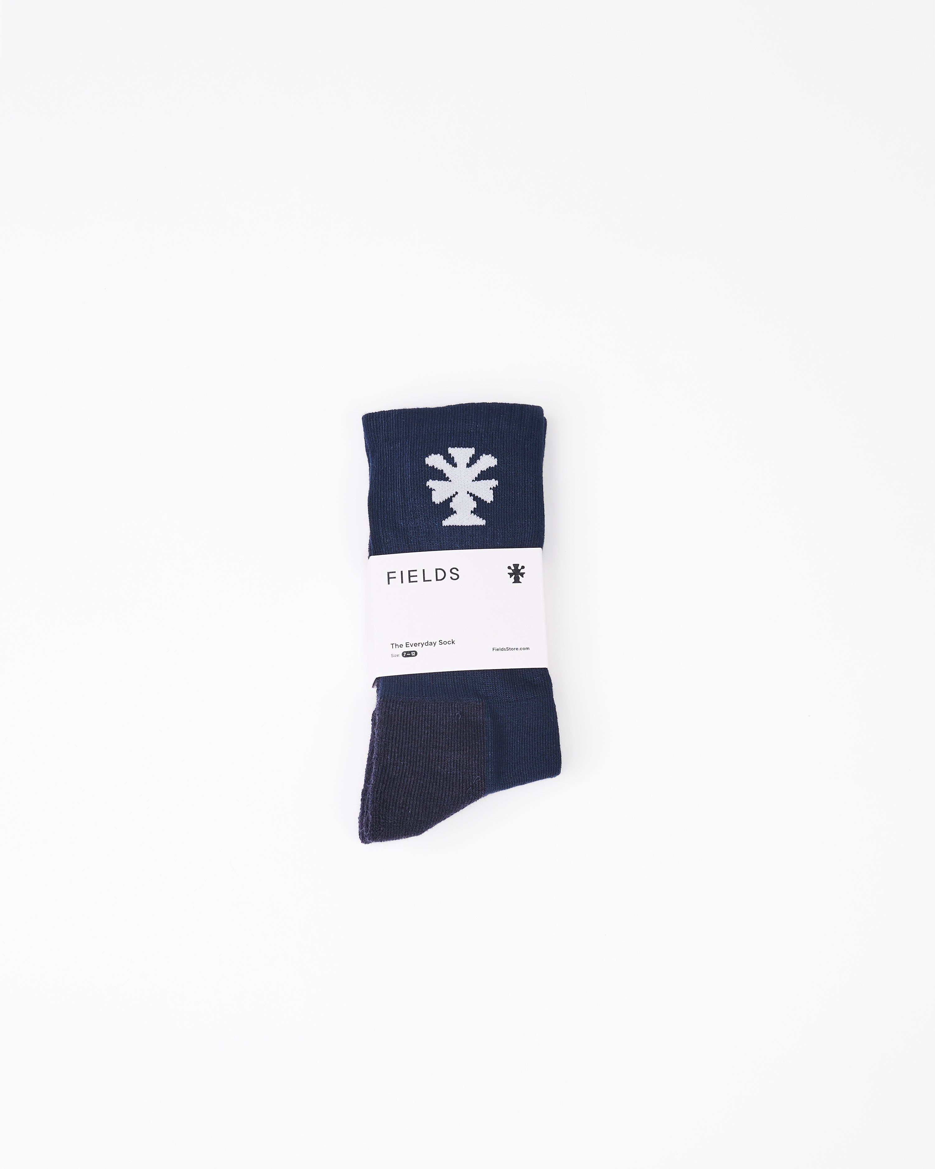 The Everyday Sock in Black Iris