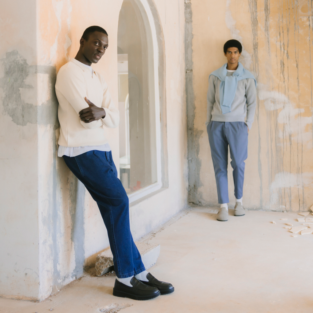 Two Men wearing Fields