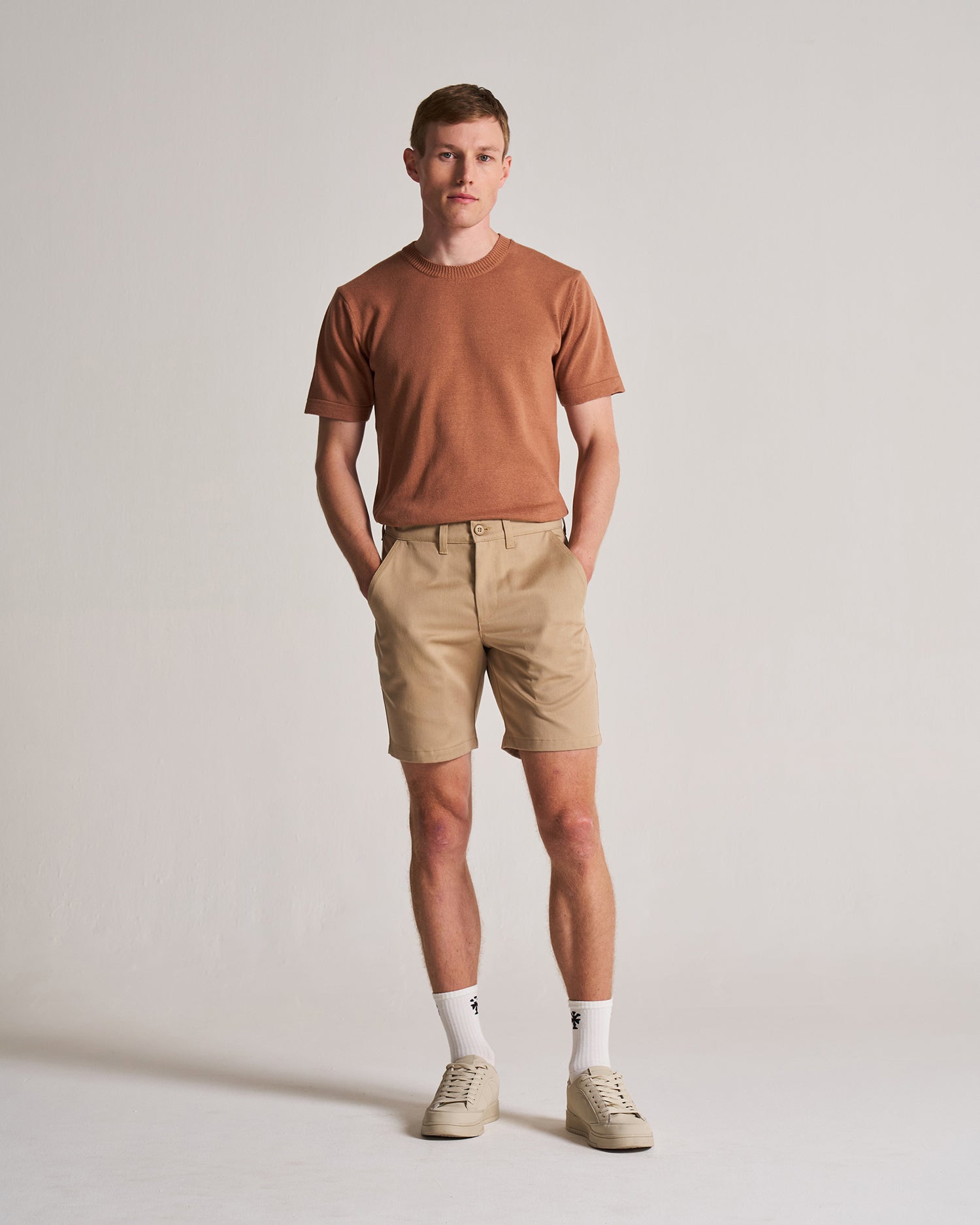 Art shorts in Cotton - Incense