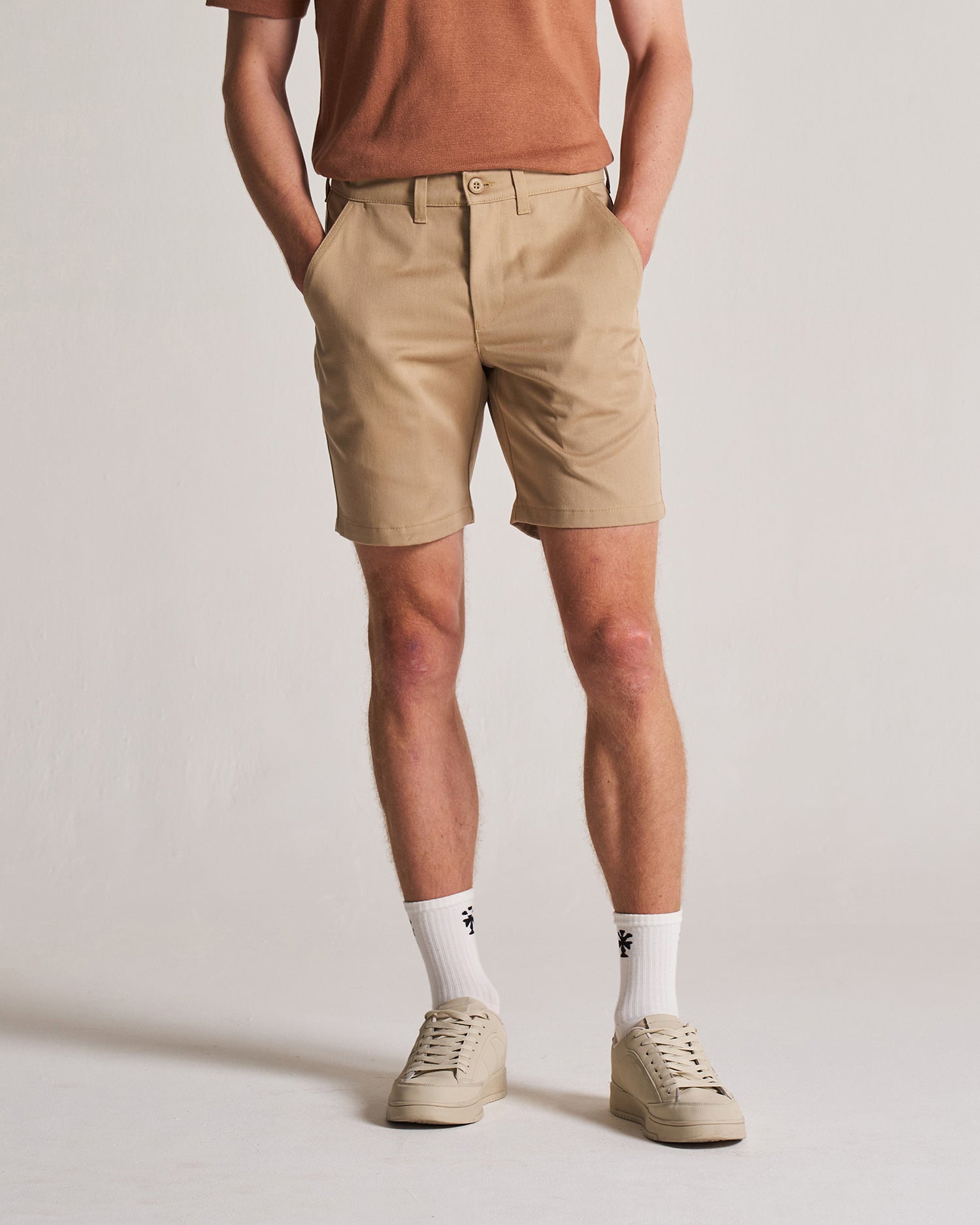 Art shorts in Cotton - Incense