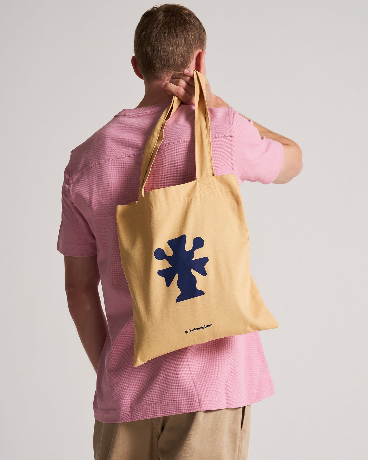 FIELDS Tote Bag in Cotton - Rattan