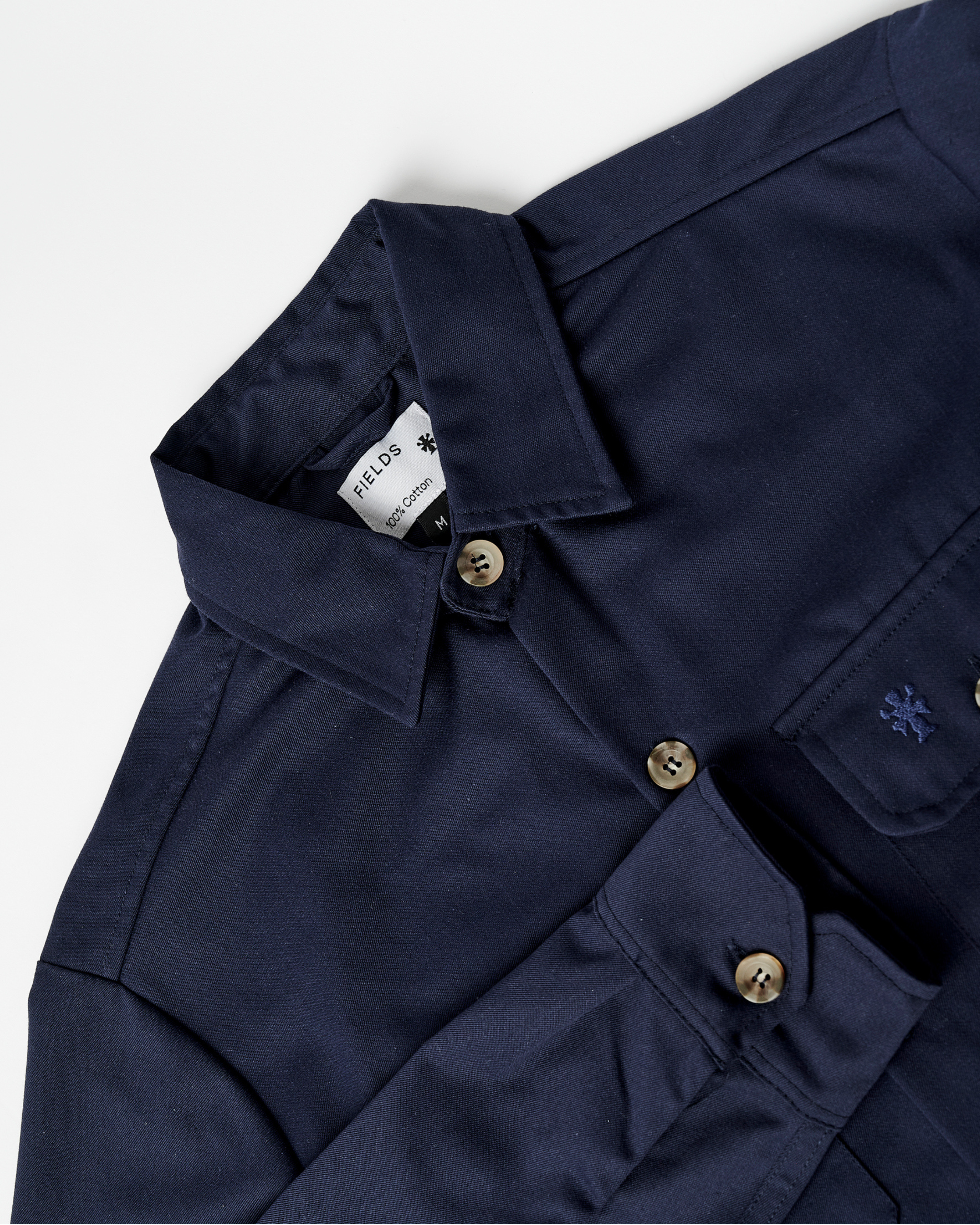The FIELD Shirt in Black Iris (Navy)