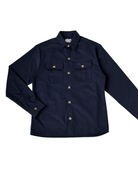 The FIELD Shirt in Black Iris (Navy)