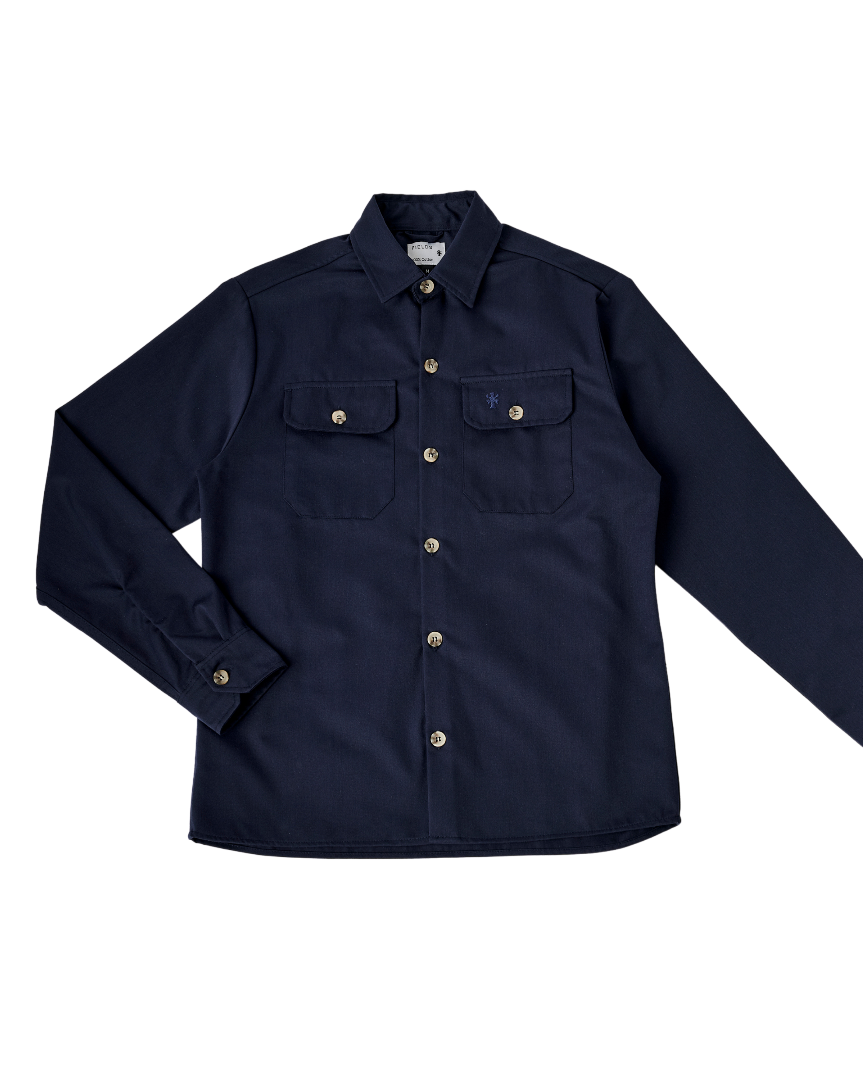 The FIELD Shirt in Black Iris (Navy)