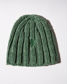 The Wool and Linen Beanie in Myrtle Green 
