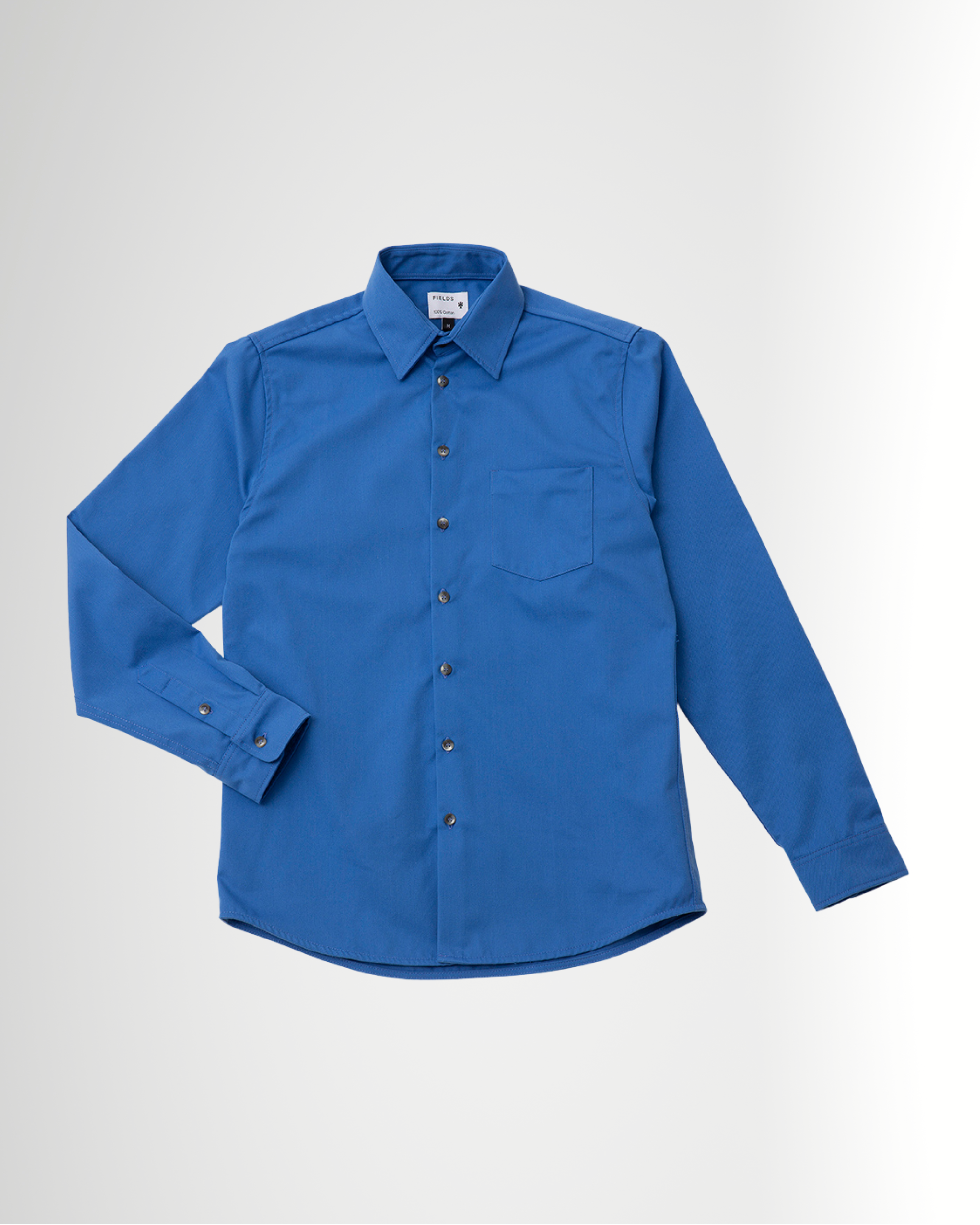 The 1 Pocket Cotton Shirt in Delft