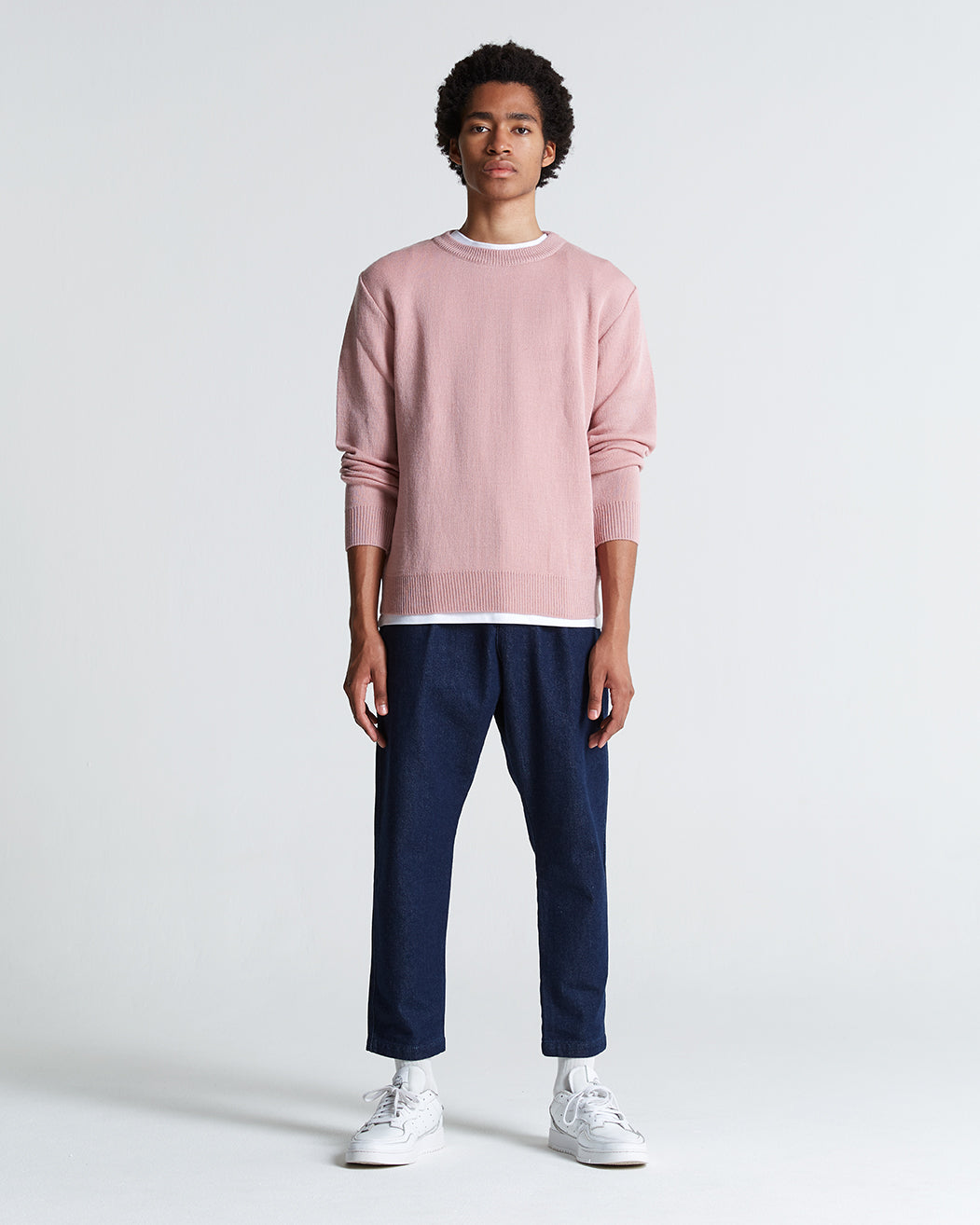 Silver knit 2025 sweater