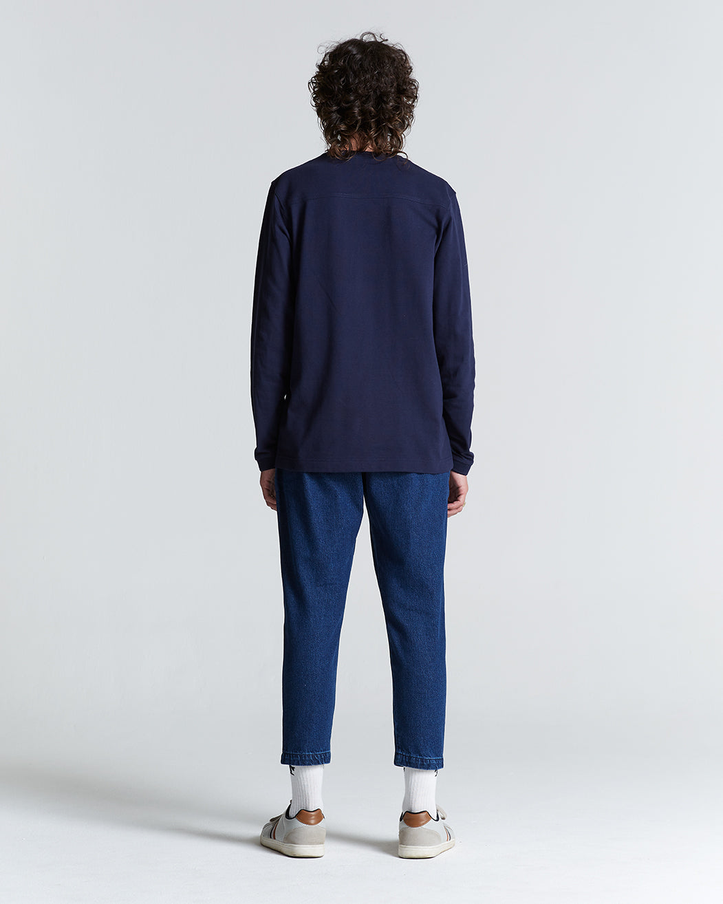 The Long Sleeve Cotton Pique