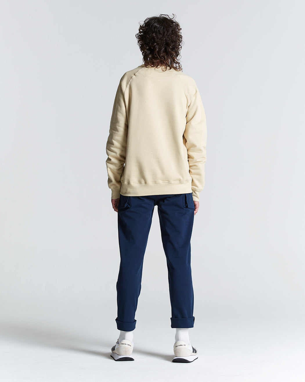 The Simple Sweater in Brown Rice