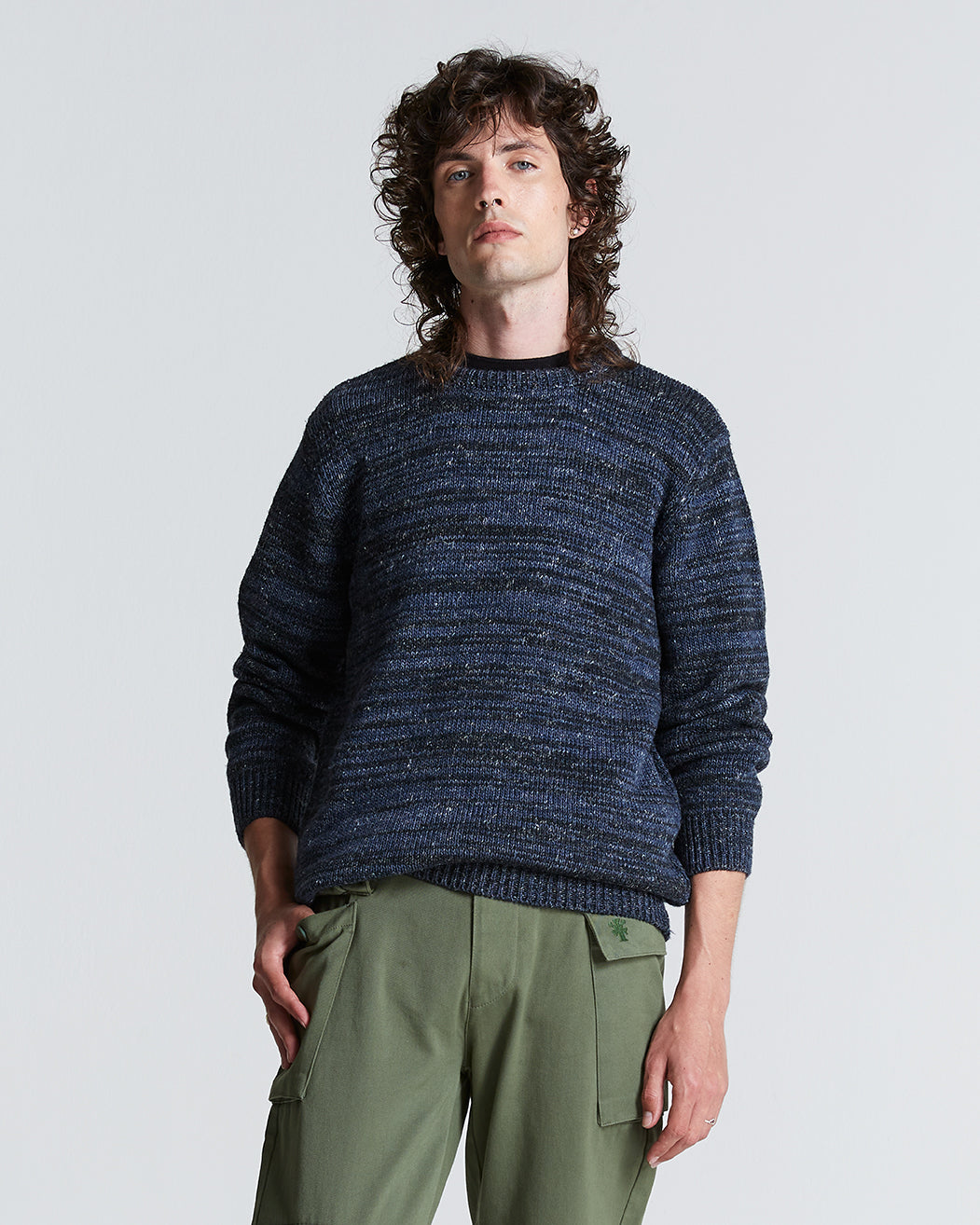 Black linen sweater cheap