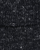 Field Beanie in Wool & Linen in Black Beauty