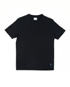 The Cotton Pique Tee in Black Beauty