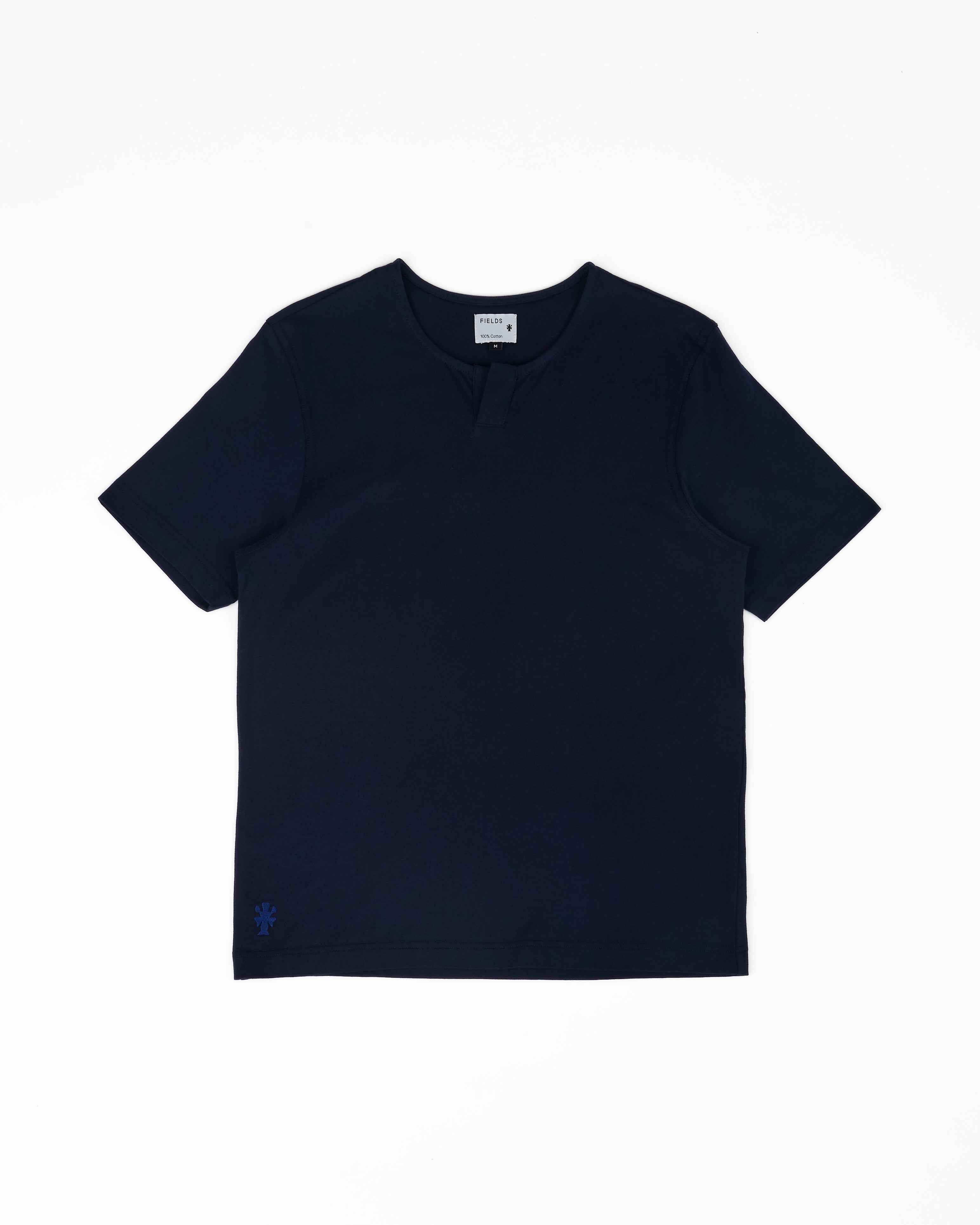 Henley t shirt with blazer shop