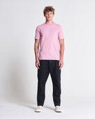 The Pique Tee in Dusty Pink