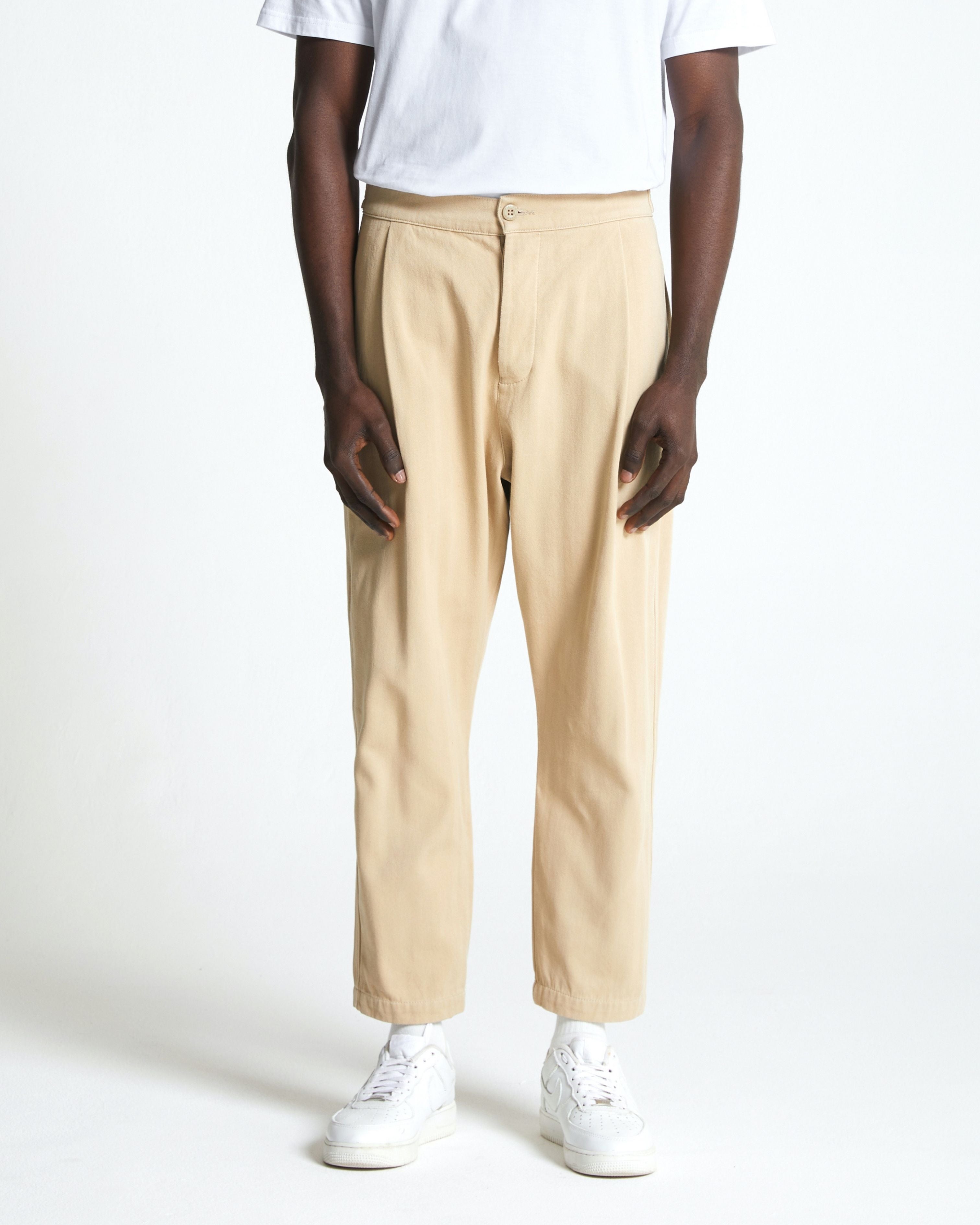 The Cotton Weekend Trouser in Incense